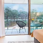 아파트 Prora - Ferienwohnung Mit Meerblick Und Strandkorb Am Strand - Fruehlicht 빈츠